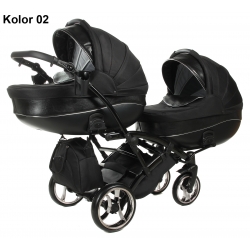 Wózek bliźniaczy typu tandem DAYTONA GT DUO 3w1